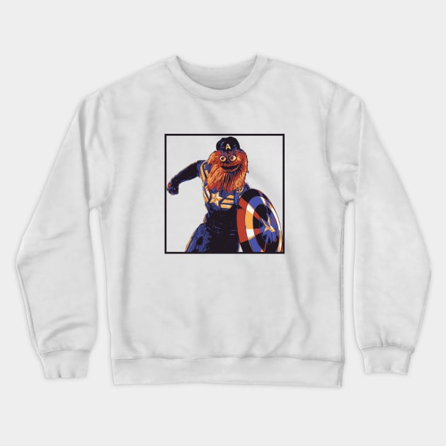 Captain Gritty Crewneck Sweatshirt by mint_tees